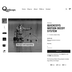 e-commerce spotlight: Quickcoys