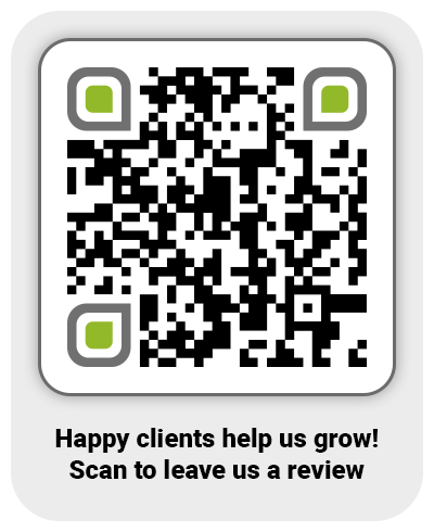 scan qr code to review