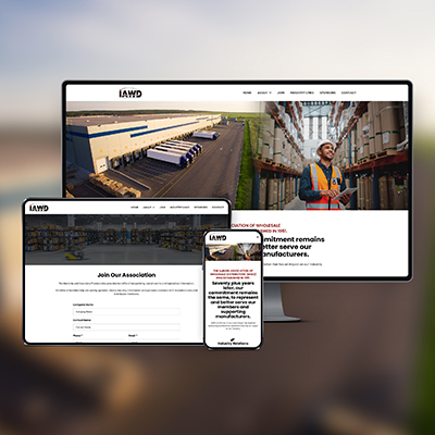 illinois association of wholesale distributors responsive web design display