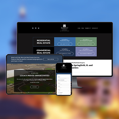 marriot properties responsive web design display